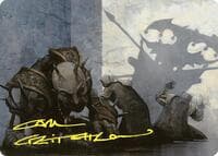 Decree of Pain Art Card (Gold-Stamped Signature) - Art Series: Commander Masters - Magic: The Gathering card