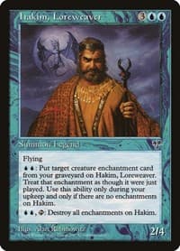 Hakim, Loreweaver - Mirage - Magic: The Gathering card