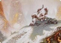 Dragon Fodder Art Card - Art Series: Commander Masters - Magic: The Gathering card