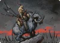 Godo, Bandit Warlord Art Card - Art Series: Commander Masters - Magic: The Gathering card