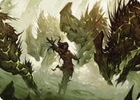 Ezuri's Predation Art Card - Art Series: Commander Masters - Magic: The Gathering card