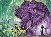 Experiment Kraj Art Card (Gold-Stamped Signature) - Art Series: Commander Masters - Magic: The Gathering card