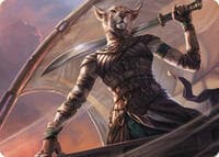 Mirri, Weatherlight Duelist Art Card - Art Series: Commander Masters - Magic: The Gathering card