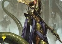 Sidisi, Brood Tyrant Art Card (Gold-Stamped) - Art Series: Commander Masters - Magic: The Gathering card