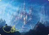 Opal Palace Art Card (Gold-Stamped Signature) - Art Series: Commander Masters - Magic: The Gathering card