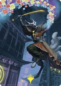Reality Shift Art Card (Gold-Stamped) - Art Series: Commander Masters - Magic: The Gathering card
