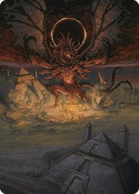 Dread Return Art Card - Art Series: Commander Masters - Magic: The Gathering card