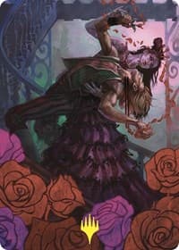 Exsanguinate Art Card (2) (Gold-Stamped) - Art Series: Commander Masters - Magic: The Gathering card