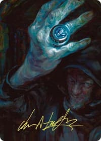 Arcane Signet Art Card (Gold-Stamped Signature) - Art Series: Commander Masters - Magic: The Gathering card