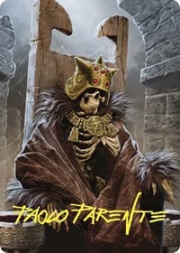 Champion's Helm Art Card (Gold-Stamped Signature) - Art Series: Commander Masters - Magic: The Gathering card