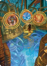 Extraplanar Lens Art Card - Art Series: Commander Masters - Magic: The Gathering card