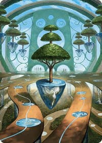 Rejuvenating Springs Art Card - Art Series: Commander Masters - Magic: The Gathering card