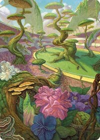 Undergrowth Stadium Art Card - Art Series: Commander Masters - Magic: The Gathering card