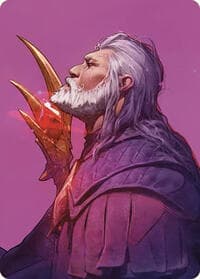 Urza, Lord High Artificer Art Card - Art Series: Commander Masters - Magic: The Gathering card
