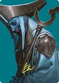 Mikaeus, the Unhallowed Art Card (Gold-Stamped Signature) - Art Series: Commander Masters - Magic: The Gathering card