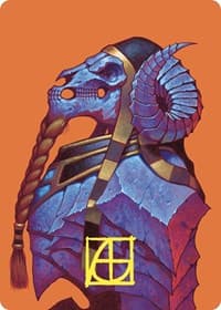 Neheb, the Eternal Art Card (Gold-Stamped Signature) - Art Series: Commander Masters - Magic: The Gathering card
