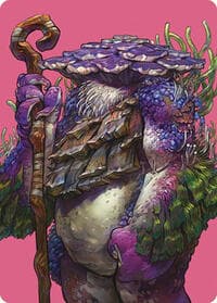Slimefoot, the Stowaway Art Card - Art Series: Commander Masters - Magic: The Gathering card