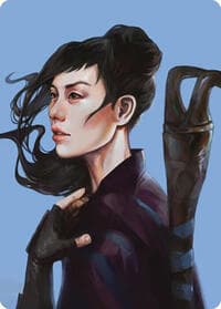 Yuriko, the Tiger's Shadow Art Card - Art Series: Commander Masters - Magic: The Gathering card