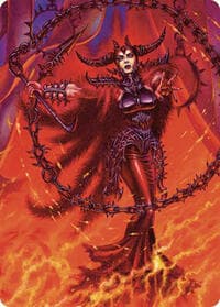 Deadly Rollick Art Card - Art Series: Commander Masters - Magic: The Gathering card