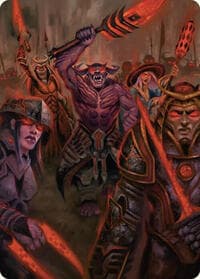 Insurrection Art Card - Art Series: Commander Masters - Magic: The Gathering card