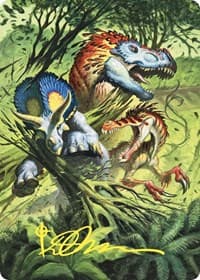 Finale of Devastation Art Card (Gold-Stamped Signature) - Art Series: Commander Masters - Magic: The Gathering card