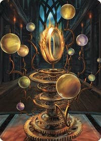 Sol Ring Art Card - Art Series: Commander Masters - Magic: The Gathering card