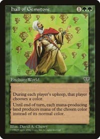 Hall of Gemstone - Mirage - Magic: The Gathering card