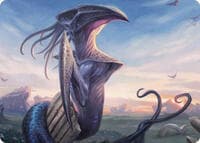 Sentinel Sliver Art Card - Art Series: Commander Masters - Magic: The Gathering card