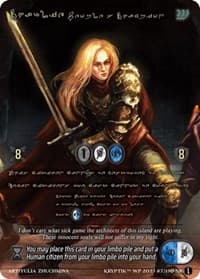 Charlie, People's Champion (Gold Kryptik Language) - Wicked Prophecy [Wave 1] - Kryptik TCG card