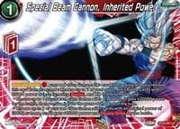 Special Beam Cannon, Inherited Power - Critical Blow - Dragon Ball Super: Masters card