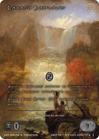 Serene Retreat (Silver Kryptik Language) - Wicked Prophecy [Wave 1] - Kryptik TCG card