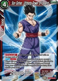 Son Gohan, Ultimate Power of Legend - Critical Blow - Dragon Ball Super: Masters card