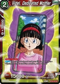 Videl, Dedicated Mother - Critical Blow - Dragon Ball Super: Masters card