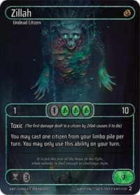 Zillah (Box Topper) - Genesis [Wave 2] - Kryptik TCG card
