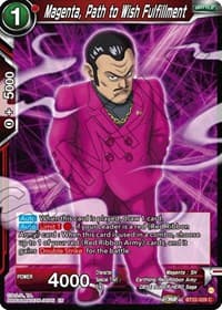 Magenta, Path to Wish Fulfillment - Critical Blow - Dragon Ball Super: Masters card