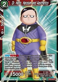 Dr. Hedo, Heroism and Aesthetics - Critical Blow - Dragon Ball Super: Masters card