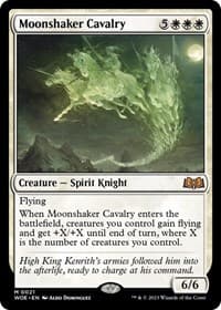 Moonshaker Cavalry - Wilds of Eldraine - Magic: The Gathering card
