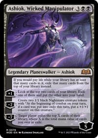 Ashiok, Wicked Manipulator - Wilds of Eldraine - Magic: The Gathering card