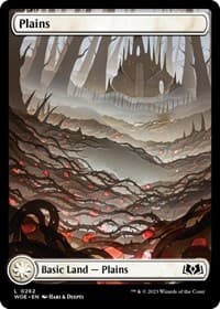 Plains (0262) - Wilds of Eldraine - Magic: The Gathering card