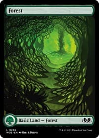 Forest (0266) - Wilds of Eldraine - Magic: The Gathering card