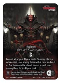 Tribulation (2023) - Kryptik Promos - Kryptik TCG card