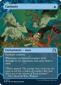 Curiosity - Wilds of Eldraine: Enchanting Tales - Magic: The Gathering card