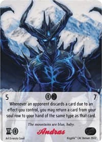 Andras - Kryptik Promos - Kryptik TCG card