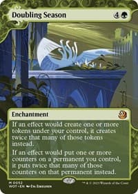 Doubling Season - Wilds of Eldraine: Enchanting Tales - Magic: The Gathering card
