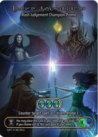Rash Judgement - Champion - Kryptik Promos - Kryptik TCG card