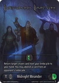 Midnight Meander (Wave 2 Prize Support Cards) - Kryptik Promos - Kryptik TCG card