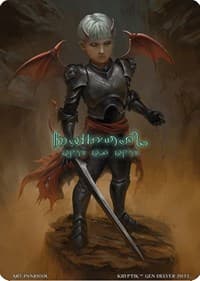 Keeran (Delver) - Kryptik Promos - Kryptik TCG card