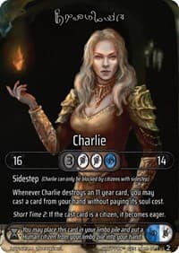Charlie (Wave 2 Prize Support Cards) - Kryptik Promos - Kryptik TCG card