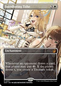 Smothering Tithe (Anime Borderless) - Wilds of Eldraine: Enchanting Tales - Magic: The Gathering card