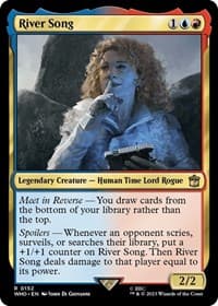 River Song - Universes Beyond: Doctor Who - Magic: The Gathering card